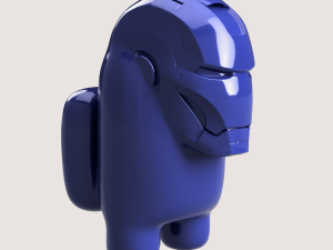 IRON MAN AMONG US 3D-printmodel