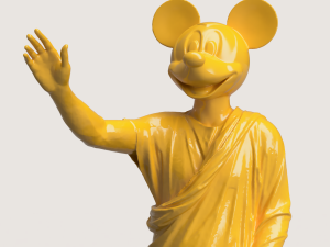 MICKEY MOUSE ANTIQUE STATUE 3D Принт Модель
