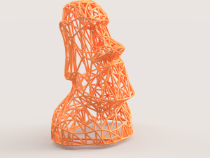 Mayan Island Idol 3D Print Model