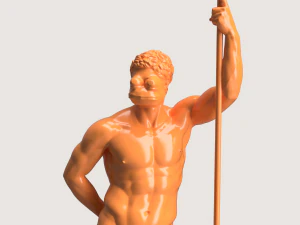 ペペ彫刻アンティーク 3Dプリントモデル