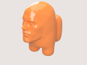 ROCK AMONG US 3D Print Model