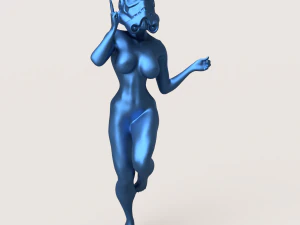 Stormtrooper girl 3D Print Model