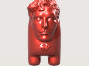 Di antara Superman AS Model Cetak 3D