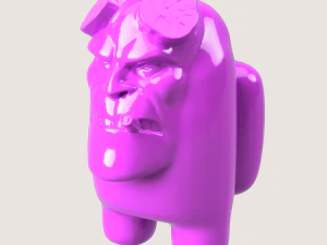 DiantaraUS Hellboy Model Cetak 3D