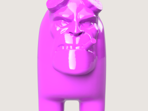 AmongUS Hellboy Modèles 3D en vedette