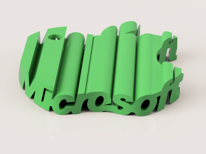 Applesoft Textflip 3D Print Model