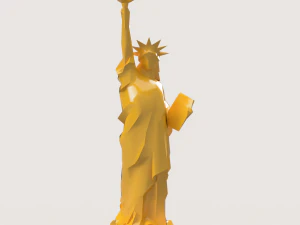 Estatua de la libertad baja poli Modelo de impresión 3D