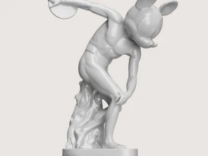 Bola Disko Mickey Mouse Model Cetak 3D