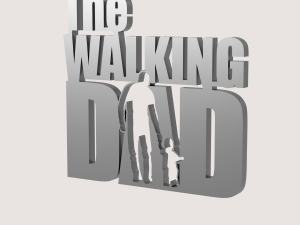 WALKING DAD 3D Print Model