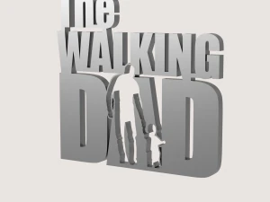 WALKING DAD 3D Print Model