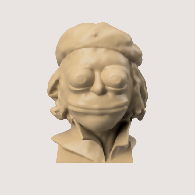 PEPECHU 3D 프린트 모델 .c4d .max .obj .3ds .fbx .stl .blend 