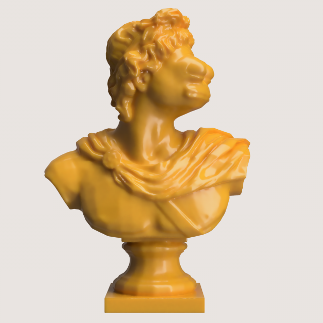 PEPE APOLLO 3D Print Model .c4d .max .obj .3ds .fbx .stl .blend 