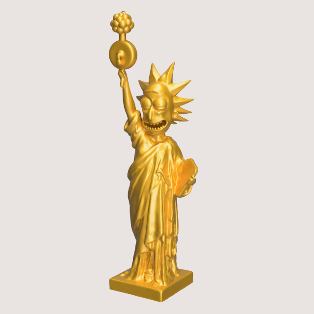 RICK LIBERTY Model Cetak 3D .c4d .max .obj .3ds .fbx .stl .blend 