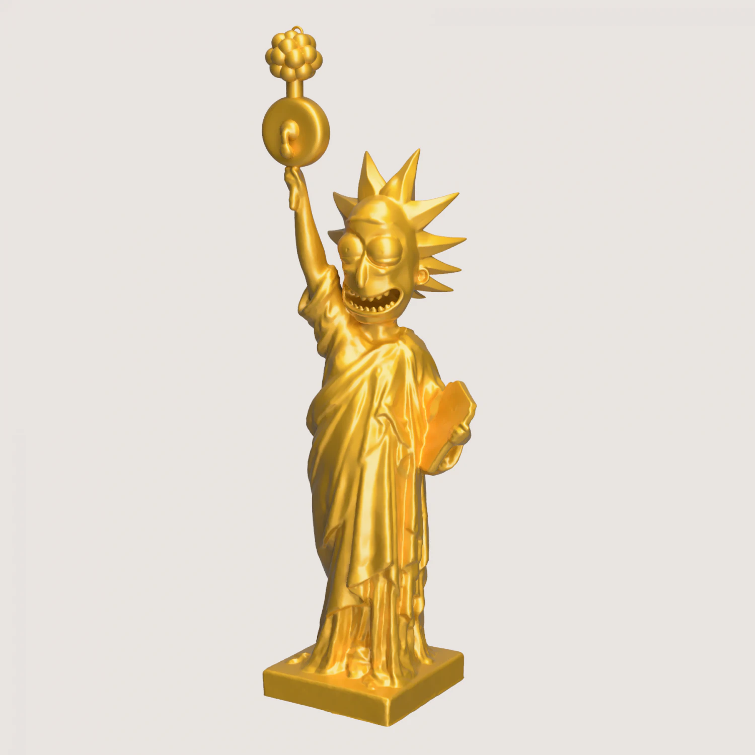 RICK LIBERTY 3D Print Model .c4d .max .obj .3ds .fbx .stl .blend 