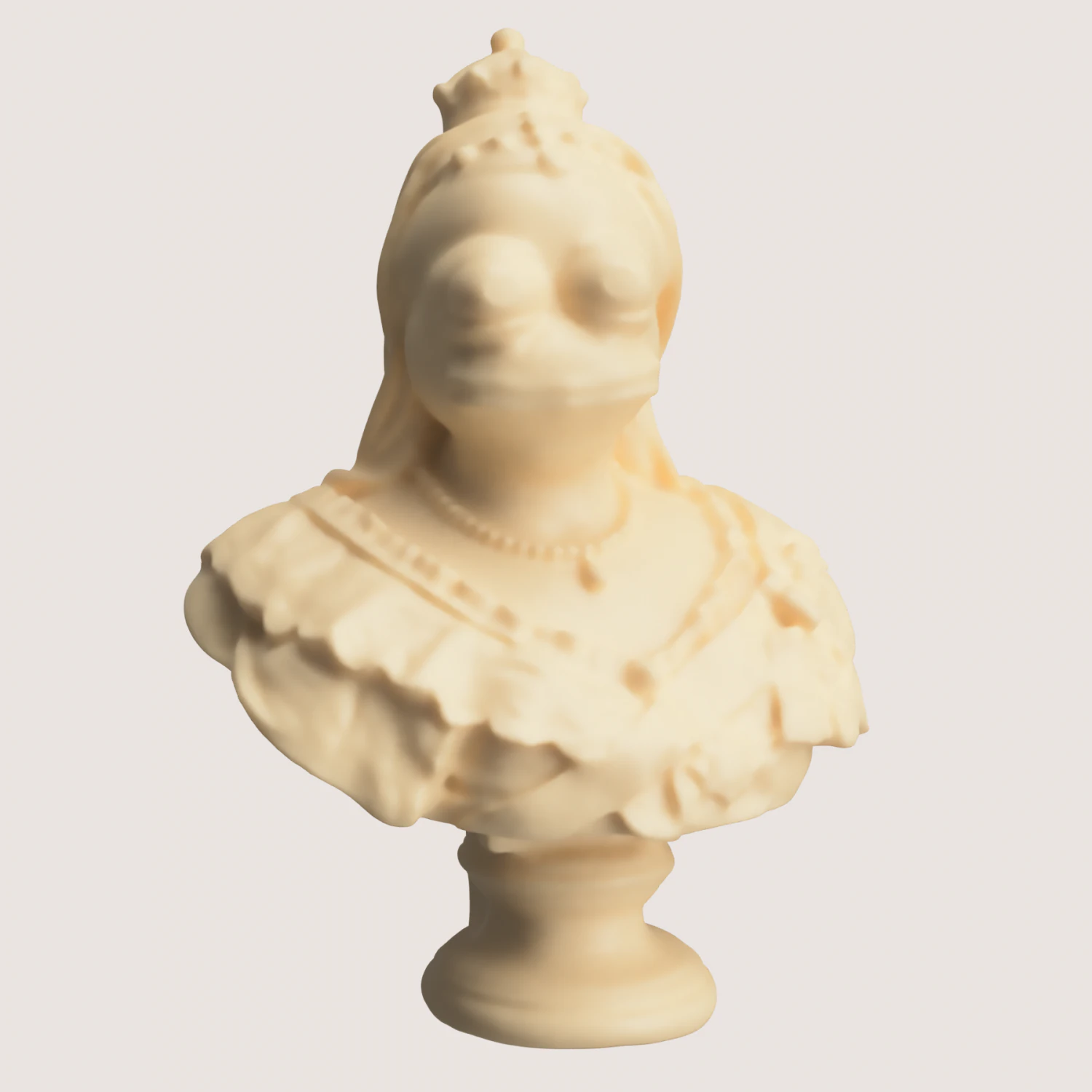 PEPE QWEEN 3D Print Model .c4d .max .obj .3ds .fbx .stl .blend 
