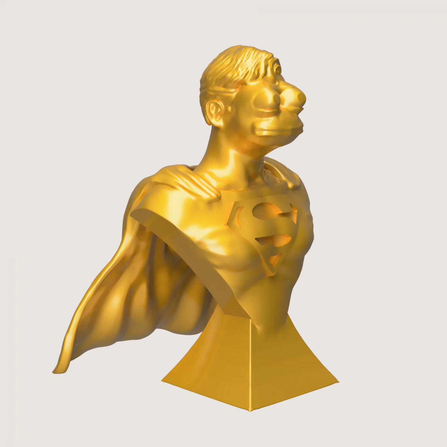 Super PEPE 3D Print Model .c4d .max .obj .3ds .fbx .stl .blend 