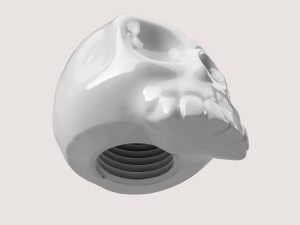 SKULL VALVE CAP 3D-Druckmodell