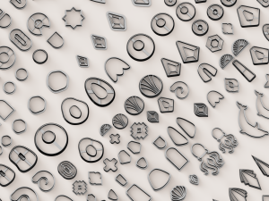SUPER POLYMER CLAY CUTTER SET 3D Print Model
