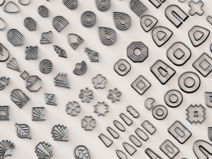 SUPER POLYMER CLAY CUTTER SET 3D Print Model