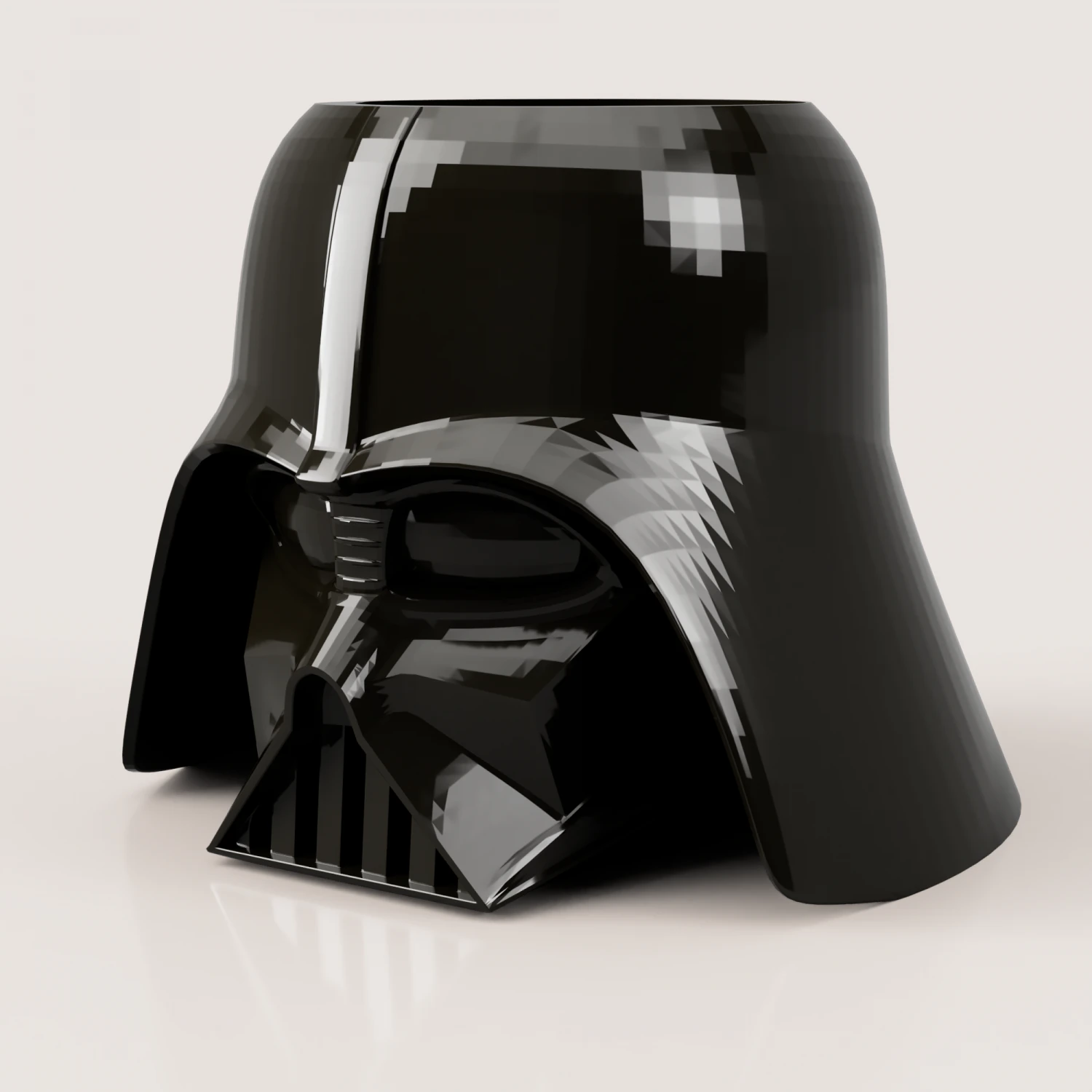 DARTH VADER POT 3D Print Model .c4d .max .obj .3ds .fbx .stl .blend 