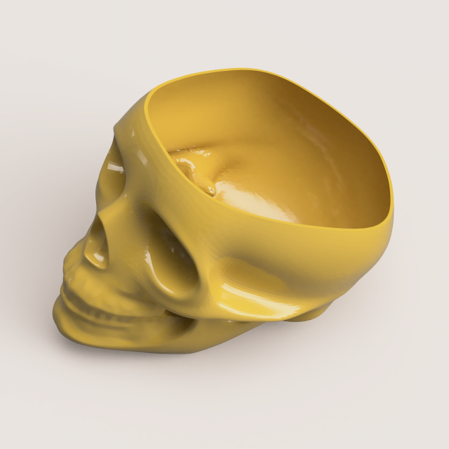 SCULL 3D प्रिंट मॉडल .c4d .max .obj .3ds .fbx .stl .blend 