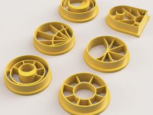 MOON POLYMER CLAY CUTTER 3D Print Model