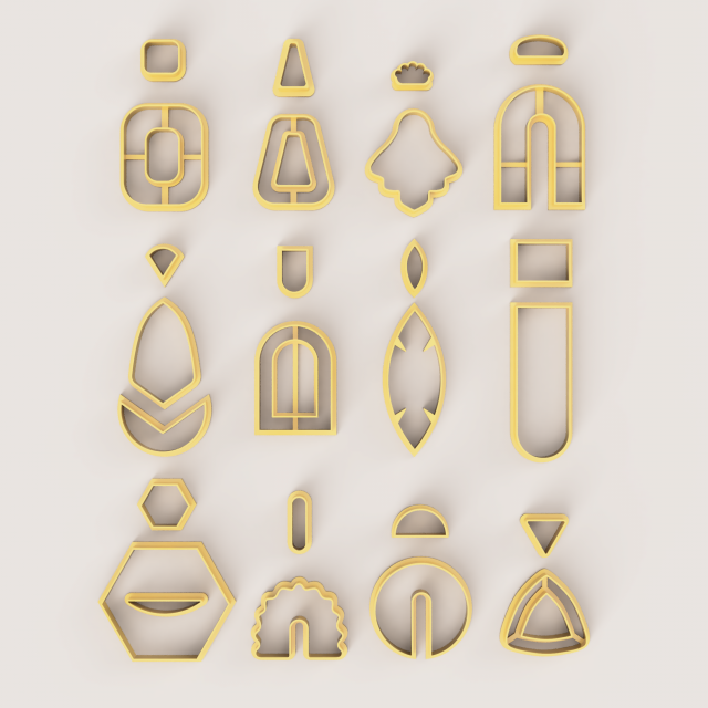 NATURE POLYMER CLAY CUTTER 3D Принт Модель .c4d .max .obj .3ds .fbx .stl .blend 