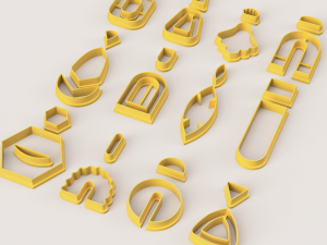 NATURE POLYMER CLAY CUTTER 3D Принт Модель
