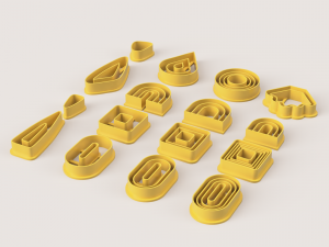 STRIPS POLYMER CLAY CUTTER Model do druku 3D
