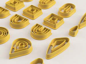 STRIPS POLYMER CLAY CUTTER 3D Print Model