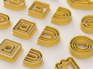 STRIPS POLYMER CLAY CUTTER Model do druku 3D