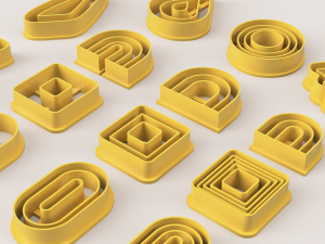 STRIPS POLYMER CLAY CUTTER Model do druku 3D