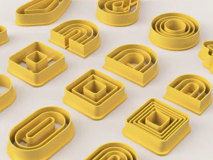 STRIPS POLYMER CLAY CUTTER 3D Print Model