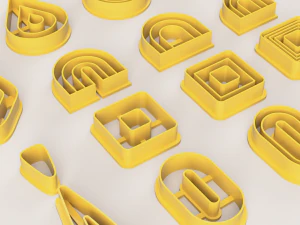 STRIPS POLYMER CLAY CUTTER 3D Print Model