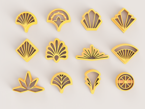 MEGA SUPER POLYMER CLAY CUTTER SET 3Dプリントモデル