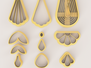 MEGA SUPER POLYMER CLAY CUTTER SET 3Dプリントモデル