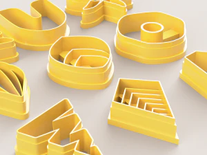 NATURAL ELEMENTS POLYMER CLAY CUTTER 3D Print Model