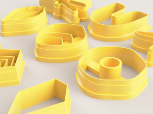 NATURAL ELEMENTS POLYMER CLAY CUTTER 3D Print Model