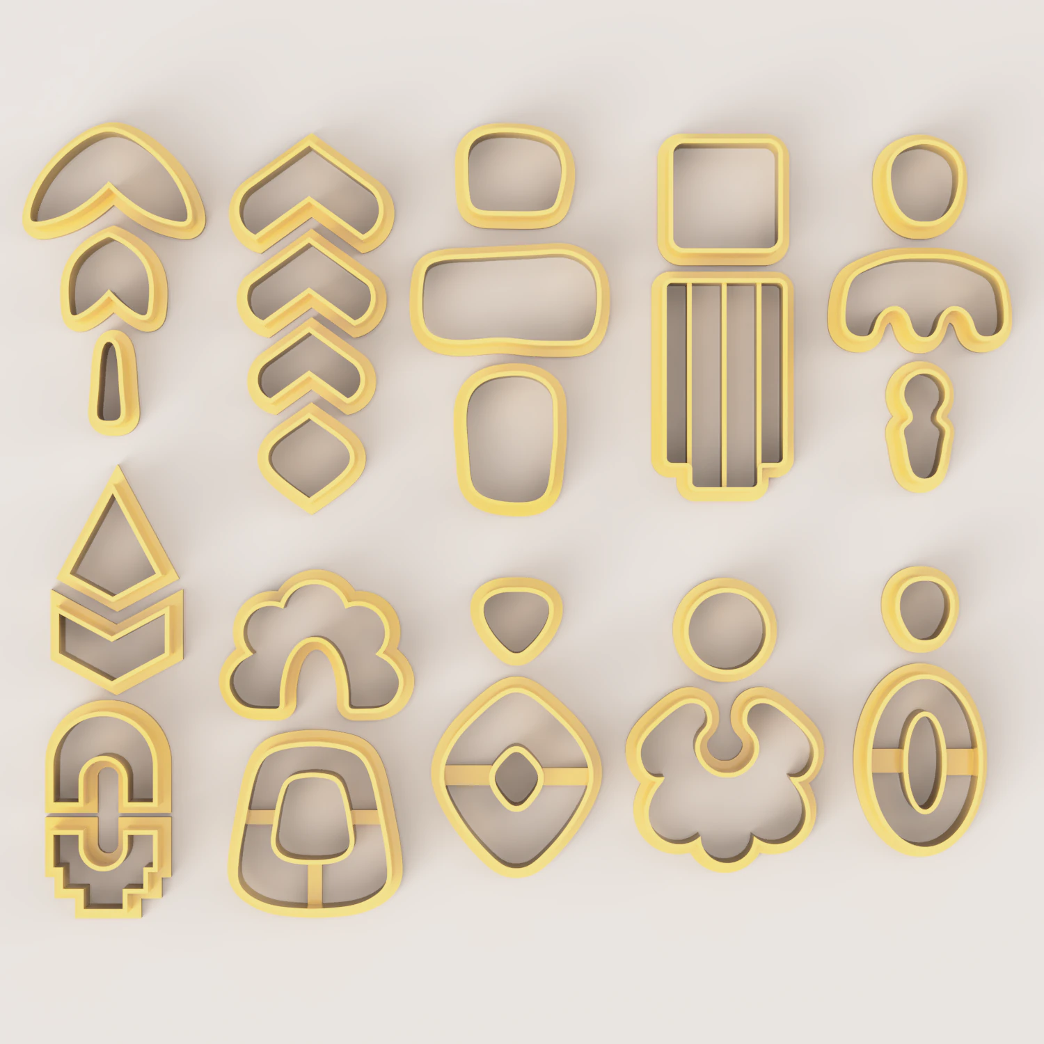 HOT SUMMER 23 POLYMER CLAY CUTTER 3D Print Model .c4d .max .obj .3ds .fbx .stl .blend 