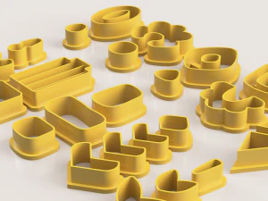 HOT SUMMER 23 POLYMER CLAY CUTTER 3D Print Model