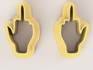 FCK U POLYMER CLAY CUTTER 3D 打印模型