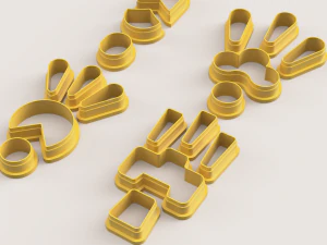 BOCCARA POLYMER CLAY CUTTER 3D Print Model