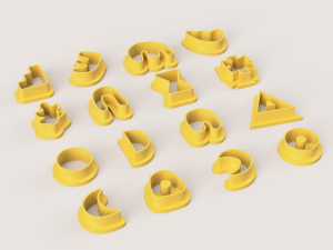 HAND MADE POLYMER CLAY CUTTER 3D Print Model