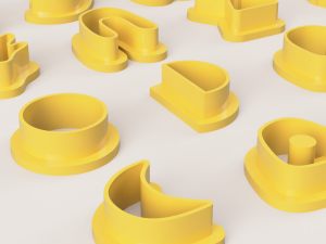 HAND MADE POLYMER CLAY CUTTER 3D Print Model