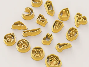 HALLOWEEN POLYMER CLAY CUTTER 3D Print Model