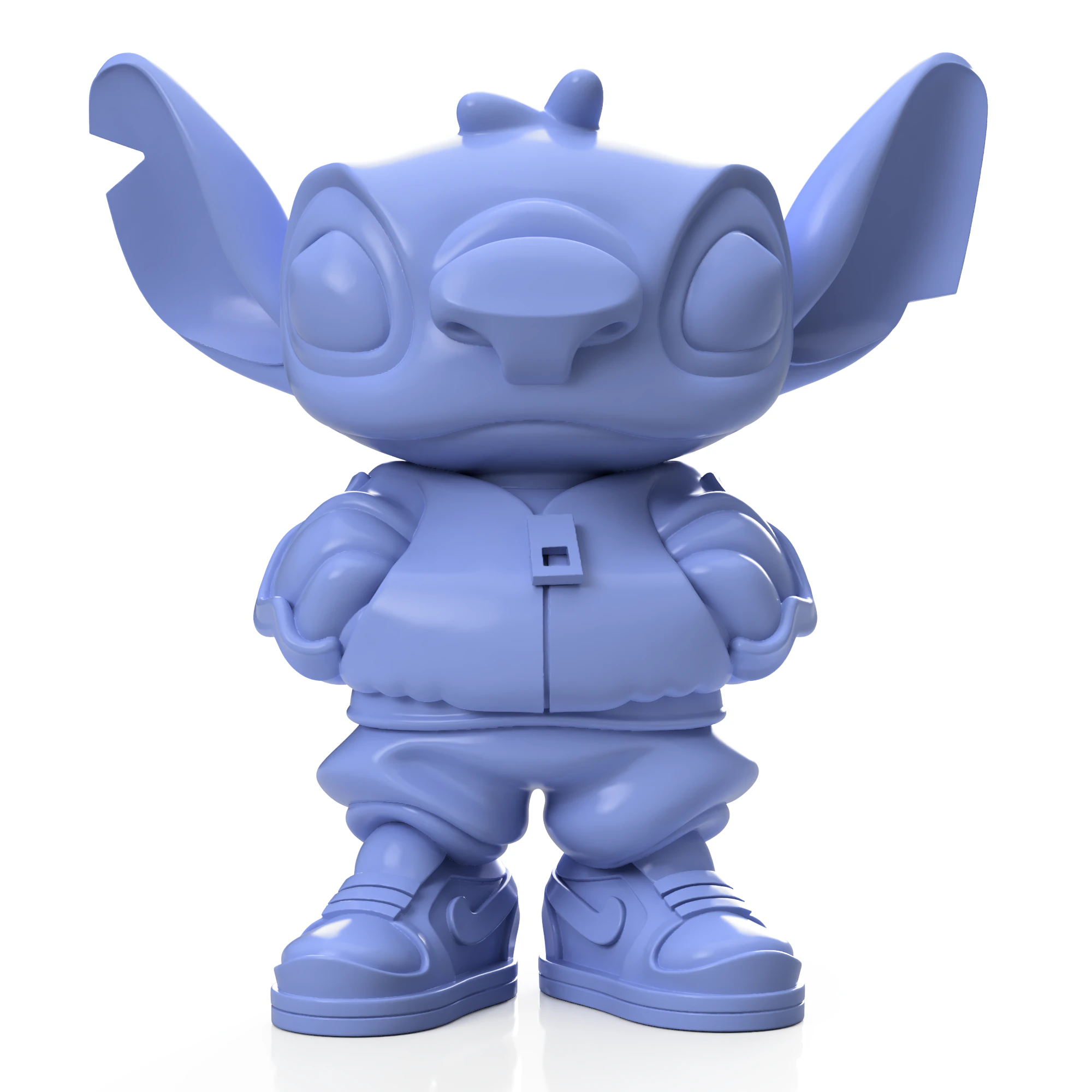 Stitch Streetwear 3D Print Model .c4d .max .obj .3ds .fbx .stl .blend 