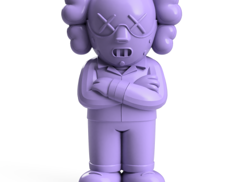 Hannibal Lecter KAWS Model do druku 3D