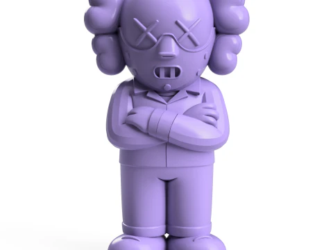ハンニバル・レクター KAWS 3Dプリントモデル