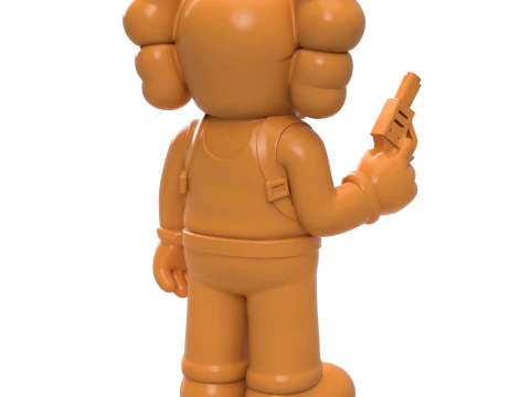 John McClane KAWS 3D Print Model
