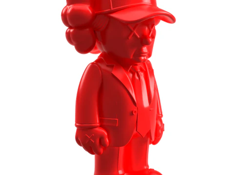 TRUMP KAWS Art Toy 3D Print Model